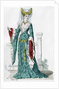 Noblewoman of the time of Charles VI of France by Anonymous