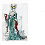 Noblewoman of the time of Charles VI of France by Anonymous