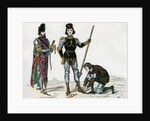Prince, squire and valet by Anonymous