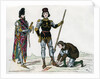 Prince, squire and valet by Anonymous