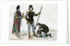 Prince, squire and valet by Anonymous