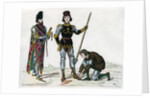 Prince, squire and valet by Anonymous
