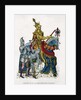 Charles VII, King of France, on horseback in full armour by Gautier