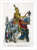 Charles VII, King of France, on horseback in full armour by Gautier