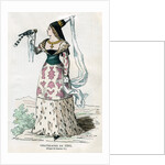 Lady of the manor of the time of Charles VI of France by Petit