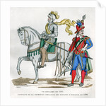 Gendarme, 1583, and captain of the 1st Company of the Enfants d'Honneur by Anonymous