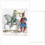 Gendarme, 1583, and captain of the 1st Company of the Enfants d'Honneur by Anonymous