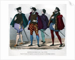 French gentlemen's costume by Chevignard