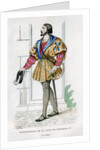 Gentlemen of the court of Francis I of France by Petit