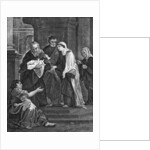 Simeon's benediction by Anonymous