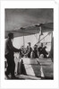 Count Zeppelin with his daughter in the gondola of Zeppelin LZ3, Germany by Anonymous