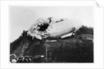 Army Zeppelin Z2 (LZ5) stranded near Weilburg during a storm, Germany by Anonymous