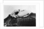 Army Zeppelin Z2 (LZ5) stranded near Weilburg during a storm, Germany by Anonymous