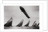 Zeppelin LZ11 'Viktoria Luise' in flight during the Kiel Regatta, Germany by Anonymous
