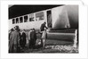 Passengers boarding Zeppelin LZ 11 'Viktoria Luise' by Anonymous