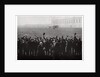 Count  Zeppelin saluted by members of the naval airship fleet, Germany by Anonymous