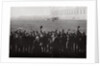 Count  Zeppelin saluted by members of the naval airship fleet, Germany by Anonymous