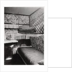 Passenger cabin at night, LZ 127 Graf Zeppelin by Anonymous