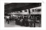 Passengers boarding Zeppelin LZ 127 'Graf Zeppelin' by Anonymous