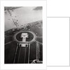 Aerial view of the Lincoln Memorial, Washington DC, USA, from a Zeppelin by Anonymous