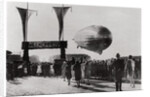 Zeppelin LZ 127 'Graf Zeppelin' landing at Friedrichshafen, Germany by Anonymous