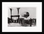 Zeppelin LZ 127 'Graf Zeppelin' landing at Friedrichshafen, Germany by Anonymous