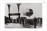 Zeppelin LZ 127 'Graf Zeppelin' landing at Friedrichshafen, Germany by Anonymous