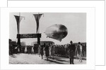 Zeppelin LZ 127 'Graf Zeppelin' landing at Friedrichshafen, Germany by Anonymous