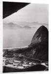 Aerial view of Sugarloaf Mountain, Rio de Janeiro, Brazil, from a Zeppelin by Anonymous