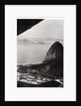 Aerial view of Sugarloaf Mountain, Rio de Janeiro, Brazil, from a Zeppelin by Anonymous