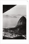 Aerial view of Sugarloaf Mountain, Rio de Janeiro, Brazil, from a Zeppelin by Anonymous