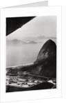 Aerial view of Sugarloaf Mountain, Rio de Janeiro, Brazil, from a Zeppelin by Anonymous