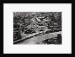 Aerial view of the Cathedral of Christ the Saviour, Moscow, USSR, from a Zeppelin by Anonymous