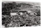 Aerial view of the Mosque of Omar, Jerusalem, Palestine, from a Zeppelin by Anonymous