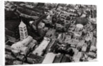 Aerial view of the Church of the Holy Sepulchre, Jerusalem, Palestine, from a Zeppelin by Anonymous