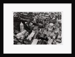 Aerial view of the Church of the Holy Sepulchre, Jerusalem, Palestine, from a Zeppelin by Anonymous