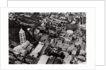 Aerial view of the Church of the Holy Sepulchre, Jerusalem, Palestine, from a Zeppelin by Anonymous