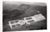 Aerial view of the Herrenchiemsee Palace, Bavaria, Germany, from a Zeppelin by Anonymous