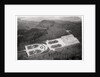 Aerial view of the Herrenchiemsee Palace, Bavaria, Germany, from a Zeppelin by Anonymous