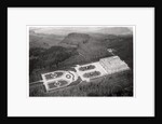 Aerial view of the Herrenchiemsee Palace, Bavaria, Germany, from a Zeppelin by Anonymous