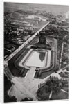 Aerial view of Volkerschlachtdenkmal, Leipzig, Germany, from a Zeppelin by Anonymous
