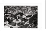An aerial view of the Konigsplatz, Munich, Germany, from a Zeppelin by Anonymous