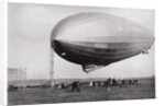 Airship LZ127 'Graf Zeppelin' moored at Loewental, Germany by Anonymous