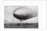 Airship LZ127 'Graf Zeppelin' moored at Loewental, Germany by Anonymous