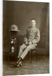 Studio portrait of a soldier of C Company, 2nd Battalion the King's Regiment, Iraq by Anonymous