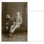 Studio portrait of a soldier of C Company, 2nd Battalion the King's Regiment, Iraq by Anonymous
