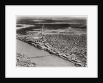 Baghdad from an aeroplane, Iraq by A Kerim