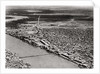 Baghdad from an aeroplane, Iraq by A Kerim