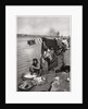 Washerwomen on the banks of the Tigris, Baghdad, Iraq by A Kerim