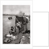 Washerwomen on the banks of the Tigris, Baghdad, Iraq by A Kerim